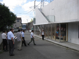 神奈川建築コンクール現地審査の様子